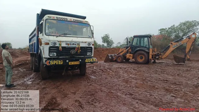 ଯାଜପୁରରେ ବେଆଇନ ପଥର ଚାଲାଣ: ୧ କୋଟିରୁ ଉର୍ଦ୍ଧ୍ବ ମୂଲ୍ୟର ଗାଡ଼ି ଓ ଖଣିଜପଦାର୍ଥ ଜବତ