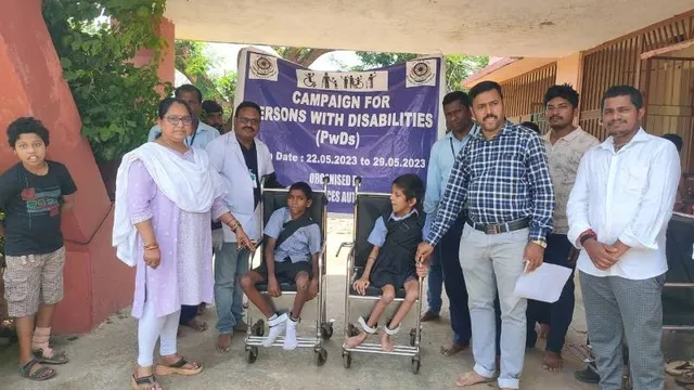 ଜିଲ୍ଲା ଆଇନ ସେବା ପ୍ରାଧିକରଣ ତରଫରୁ ଉପକରଣ ବଣ୍ଟନ