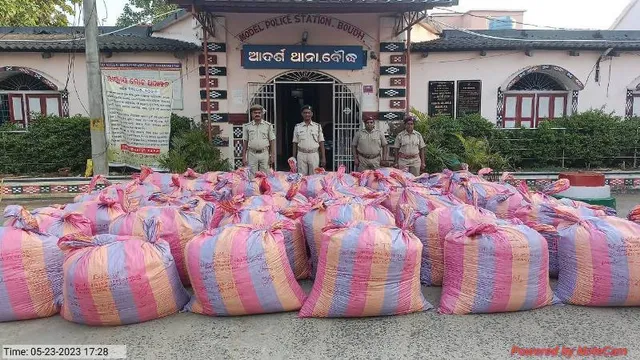 ୧୮ କ୍ବିଣ୍ଟାଲ ଗଞ୍ଜେଇ ଜବତ, ଅଭିଯୁକ୍ତ ଫେରାର