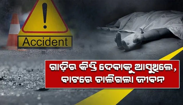 ଗଛରେ ପିଟି ହେଲା ବାଇକ୍, ଦାଦା ଓ ପୁତୁରା ମୃତ