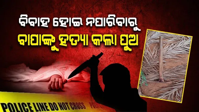 ମଦ୍ୟପ ପୁଅର ଉନ୍ମତ୍ତକାଣ୍ଡ: ଆକ୍ରମଣରେ ବାପାଙ୍କ ମୃତ୍ୟୁ, ଅଭିଯୁକ୍ତ ଅଟକ