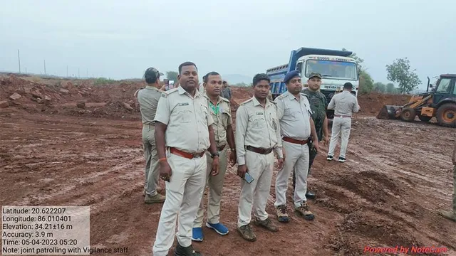 ଯାଜପୁର ଜିଲ୍ଲାରେ ଭିଜିଲାନ୍ସ ଓ ବନ ବିଭାଗର ମିଳିତ ଚଢ଼ଉ