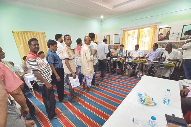 ଭାପୁରରେ ବିଧାୟକଙ୍କ ଜନଶୁଣାଣି ଶିବିର