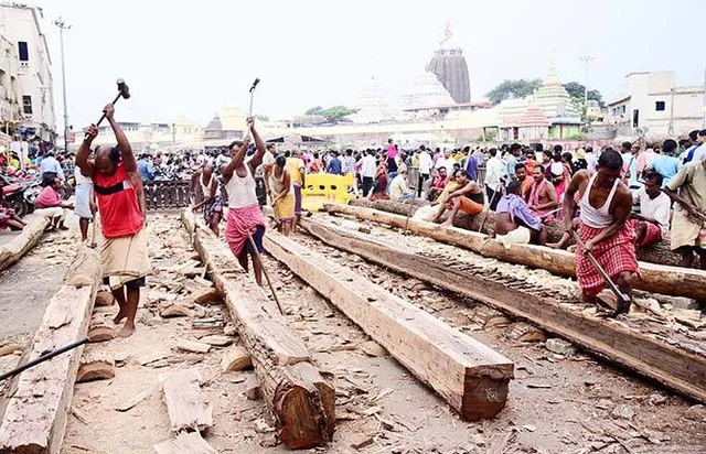 ରଥଖଳା ଚଳଚଞ୍ଚଳ: ଚଉଦନାହାକା ଓ ଚାରିନାହାକା ନିର୍ମାଣ ଆରମ୍ଭ