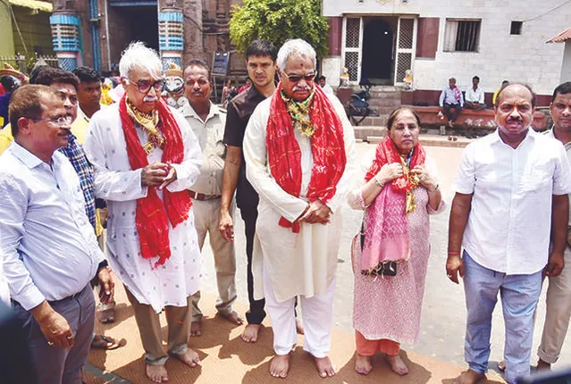 ମହାପ୍ରଭୁଙ୍କ ଦର୍ଶନ କଲେ ମହାନଦୀ ଟ୍ରିବୁନାଲ୍‌ ଟିମ୍‌