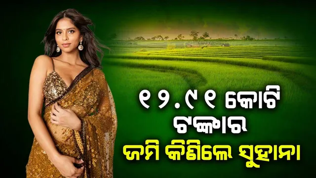 ଅଭିନୟ ଡେବ୍ୟୁ ପୂର୍ବରୁ ନିଜ ନାମରେ ଜମି କିଣିଲେ ‌ଶାହାରୁଖଙ୍କ ଝିଅ ସୁହାନା
