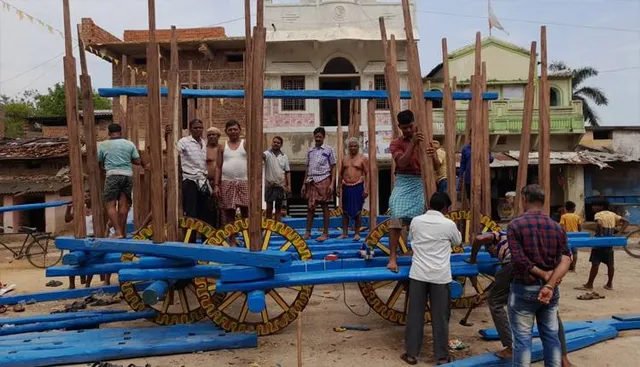 ଜୋର୍‌ସୋର୍‌ରେ ଚାଲିଛି ଭଟଲି ରଥଯାତ୍ରା ପ୍ରସ୍ତୁତି