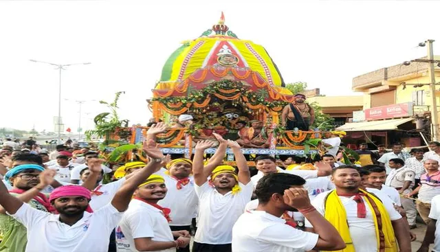 ଯାଜପୁର: ଧର୍ମଶାଳାରେ ରଥଯାତ୍ରା