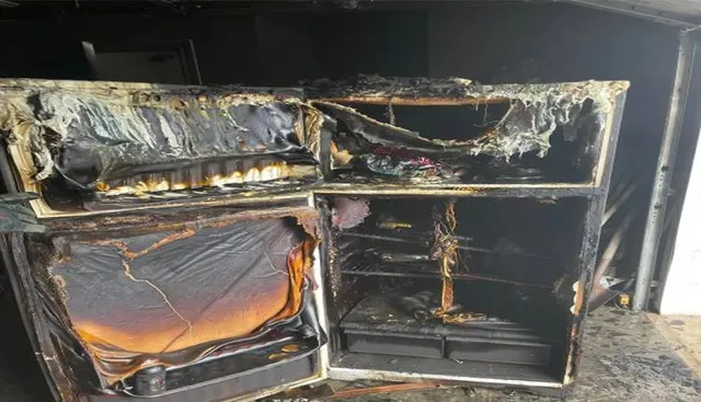 ରେଫ୍ରିଜରେଟର୍‌ ବିସ୍ଫୋରଣରେ ଜଳିଗଲା ଘର, ବର୍ତ୍ତିଗଲା ପରିବାର