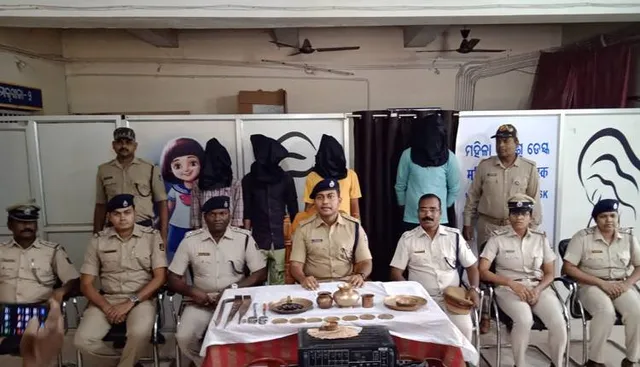 ସାଇ ମନ୍ଦିରରୁ ଚୋରି ଘଟଣା: ୪ ଗିରଫ