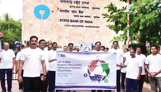 ବିଶ୍ବ ପରିବେଶ ଦିବସ‌ରେ ଏସ୍‌ବିଆଇ ପକ୍ଷରୁ ୱାକାଥନ୍‌