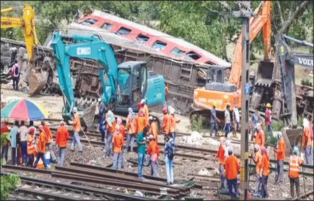 ରେଳ ସୁରକ୍ଷା ଓ ସଂପ୍ରସାରଣ ଉପରେ ପ୍ରଶ୍ନ