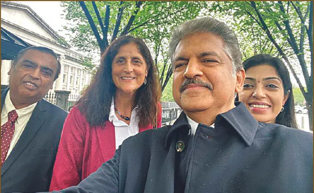 ୱାସିଂଟନରେ ମୁକେଶ, ମହିନ୍ଦ୍ରାଙ୍କୁ ଉବର୍‌ ଡାକିବାକୁ ପଡ଼ିଥିଲା