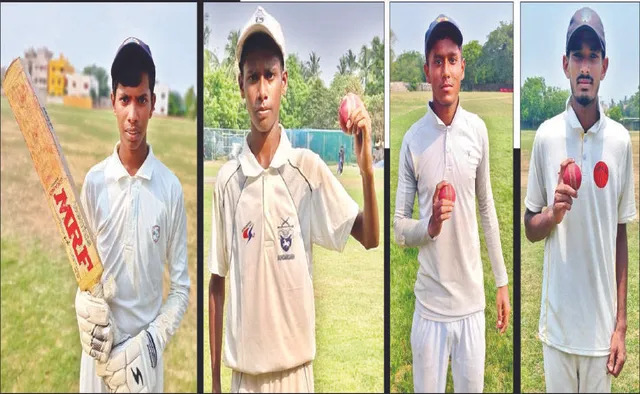 ୧୬ବର୍ଷରୁ କମ୍ ଅନ୍ତଃ ଜିଲ୍ଲା କ୍ରିକେଟ୍‌: ଝାରସୁଗୁଡ଼ା, ଯାଜପୁର, ବଲାଙ୍ଗୀର, କଟକ ଏ’, ଗଂଜାମ, ସୁନ୍ଦରଗଡ଼ ବିଜୟୀ