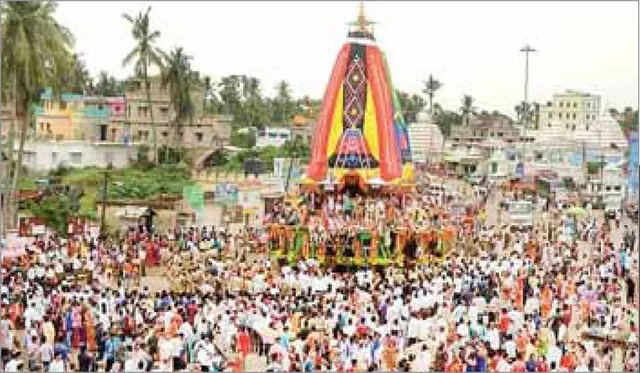 ତୁଳସୀକ୍ଷେତ୍ରରେ ଶ୍ରୀବଳଦେବ ଜିଉଙ୍କ ଗୁଣ୍ଡିଚା ଯାତ୍ରା