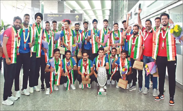 ବାହୁଡ଼ିଲେ ଏସିଆ କପ୍‌ ବିଜେତା ଯୁବ ଦଳ