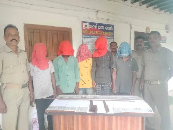 ଡକାୟତି ପୂର୍ବରୁ ୫ ଅଭିଯୁକ୍ତଙ୍କୁ ପୁଲିସ କାବୁ କଲା