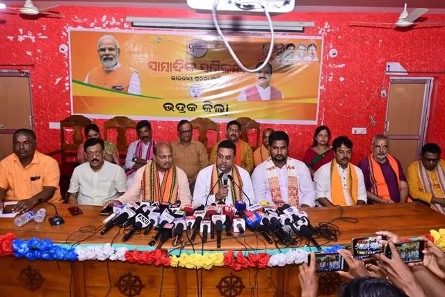 ମୋଦୀ ସରକାରରେ ଏକ ନୂଆ ଭାରତର ସୃଷ୍ଟି ହୋଇଛି: ସମ୍ବିତ ପାତ୍ର