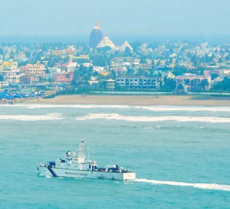 ପୁରୀରେ ତଟରକ୍ଷୀ ବାହିନୀର ପାଟ୍ରୋଲିଂ