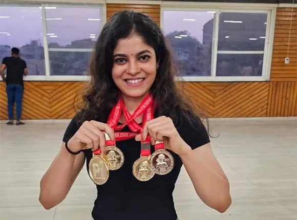 ଜାତୀୟ ଭାରୋତ୍ତୋଳନରେ ମେହାଙ୍ଗିନୀଙ୍କୁ ୪ ସ୍ବର୍ଣ୍ଣ