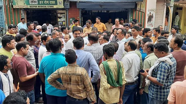 ରାସ୍ତାର ସୀମା ଚିହ୍ନଟ ନକ୍ସାକୁ ନେଇ ବିବାଦୀୟ ସ୍ଥିତି