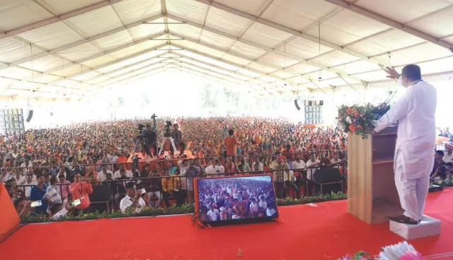 ‘ଗରିବ କଲ୍ୟାଣ ସମାବେଶ’ରେ କେନ୍ଦ୍ରମନ୍ତ୍ରୀ ଧର୍ମେନ୍ଦ୍ର: ଯୋଗ୍ୟ ହିତାଧିକାରୀଙ୍କ ପାଖରେ ପହଞ୍ଚୁନି କେନ୍ଦ୍ରୀୟ ଯୋଜନା