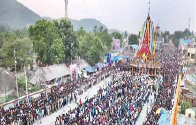 କେନ୍ଦୁଝରରେ ଗଡ଼ିଲା ବିଶ୍ବର ସର୍ବବୃହତ୍ ରଥ