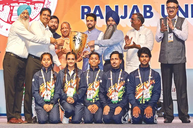 ଖେଲୋ ଇଣ୍ଡିଆ ବିଶ୍ବବିଦ୍ୟାଳୟ କ୍ରୀଡ଼ା ଉଦ୍‌ଯାପିତ: ପଞ୍ଜାବ ବିଜେତା