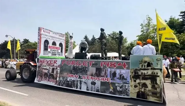 କାନାଡ଼ାରେ ଖଲିସ୍ତାନୀ ସମର୍ଥକଙ୍କ ଭାରତ ବିରୋଧୀ ପରେଡ୍‌