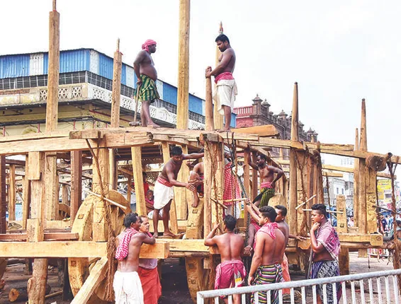 ରଥଖଳା ଚଳଚଞ୍ଚଳ: ତିନି ରଥରେ ୪୪ଟି ଯୋଖା ସଂଯୋଗ ହେଲା