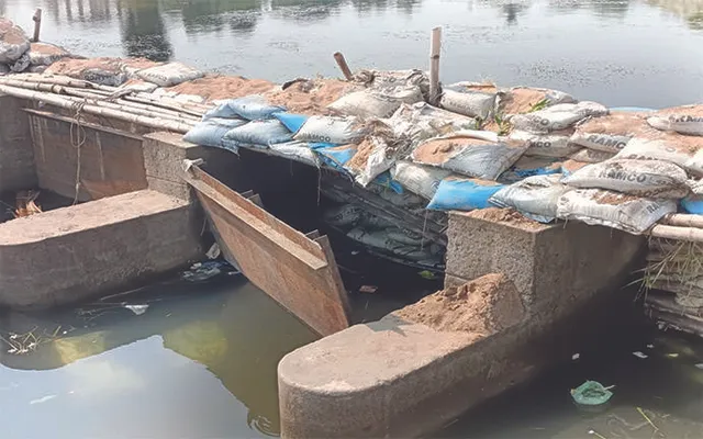 କାମ ଦେଉନି କାଞ୍ଚି ଜଳସେଚନ ବ୍ୟବସ୍ଥା: ବର୍ଷକ ଭିତରେ ଭାଙ୍ଗିଗଲା ଆନିକଟ୍‌