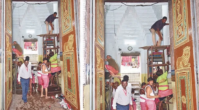 ସିଂହଦ୍ବାର ରୁପା ଛାଉଣୀ କାର୍ଯ୍ୟ ଆରମ୍ଭ