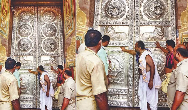 ରୁପାରେ ଝଲସିଲା ଶ୍ରୀମନ୍ଦିର ସିଂହଦ୍ବାର