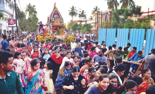 ରାଜଧାନୀରେ ରଥଯାତ୍ରା: ଚକାନୟନରେ ମିଶିଲା ନେତ୍ର