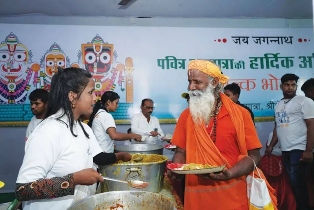 ପୁରୀ ରଥଯାତ୍ରାରେ ୧୦ ଲକ୍ଷ ୫୦ ହଜାରରୁ ଅଧିକ ଭକ୍ତଙ୍କୁ ସେବା ଯୋଗାଇଲା ଜେଏସପି ଫାଉଣ୍ଡେସନ