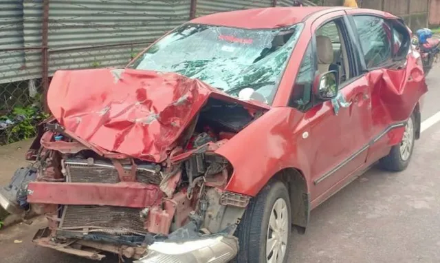 କାର୍‌ ଓ ବାଇକ ମୁହଁମୁହିଁ, ୨ ମୃତ, ୨ ଗୁରୁତର