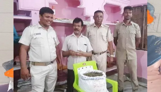 ଗଞ୍ଜେଇ ଜବତ, ଜଣେ ଗିରଫ