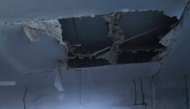 ୫-ଟି ବିଦ୍ୟାଳୟ ଛାତରୁ ଖସିଲା ସିଲିଂ