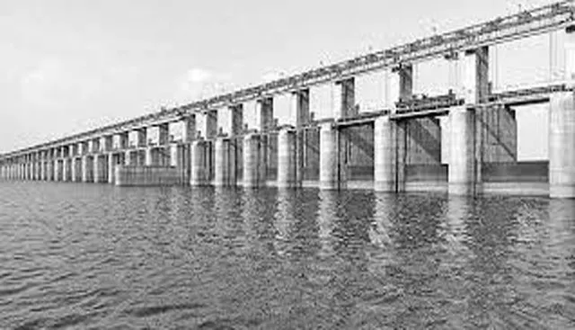 କଲମା ବ୍ୟାରେଜର ସମସ୍ତ ୬୬ଟି ଗେଟ୍ ଖୋଲା