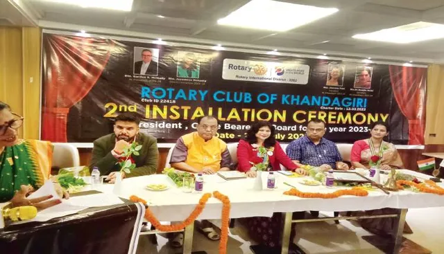 ରୋଟାରି କ୍ଲବ ଖଣ୍ଡଗିରିର ପ୍ରତିଷ୍ଠାନ ଉତ୍ସବ