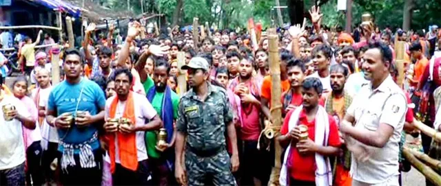 ମହାବିନାୟକ ପୀଠରେ ଜଳାଭିଷେକ ପାଇଁ ଭିଡ଼