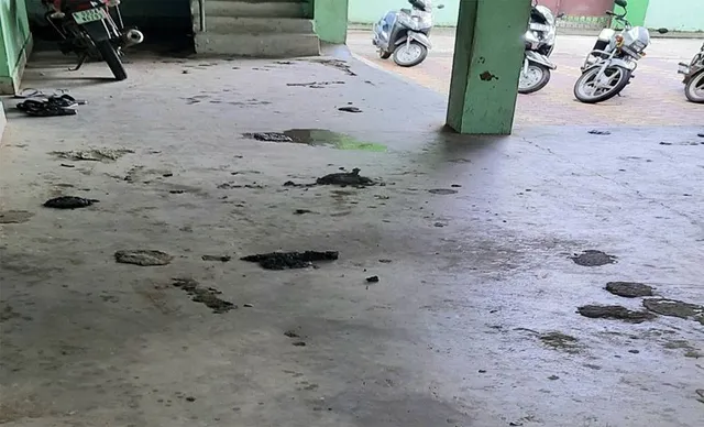 ଗୁହାଳ ପାଲଟିଛି ସରକାରୀ କାର୍ଯ୍ୟାଳୟ ବାରଣ୍ଡା