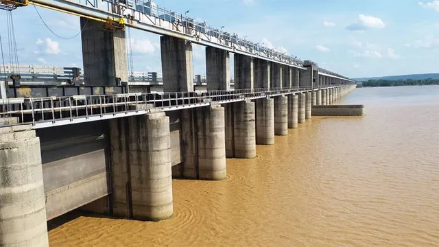 କଲମା ବ୍ୟାରେଜର ସମସ୍ତ ଗେଟ୍‌ ଦେଇ ଜଳ ନିଷ୍କାସନ ଜାରି