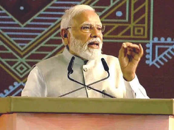 ମଧ୍ୟପ୍ରଦେଶରେ ରାଷ୍ଟ୍ର ବିକାଶ ପ୍ରକଳ୍ପ ପାଇଁ ଭିତ୍ତିପ୍ରସ୍ତର ସ୍ଥାପନ କଲେ ପ୍ରଧାନମନ୍ତ୍ରୀ