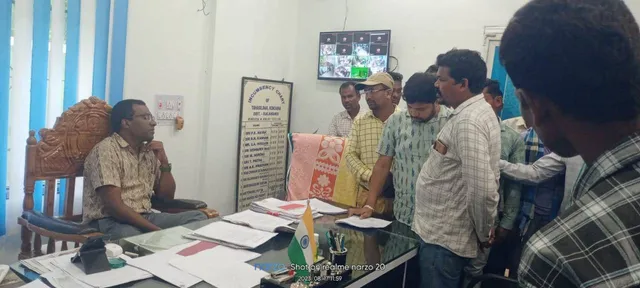 ମରୁଡ଼ି ଘୋଷଣା ଦାବି କଲେ ଘଣ୍ଟିଗୁଡ଼ା ଗ୍ରାମବାସୀ