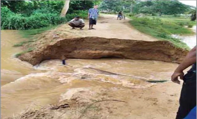 ବ୍ରାହ୍ମଣୀ ବନ୍ୟା: ୮୦ ହଜାର ଜଳବନ୍ଦି, ଗାଁ ମଝିରେ କୁମ୍ଭୀର