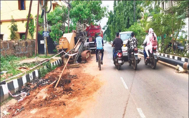 ଏମିତି ବିଛାଯାଉଛି ଗ୍ୟାସ୍ ପାଇପ୍: ଅଢ଼େଇ ବର୍ଷରେ ୩ ଶହ ମିଟର