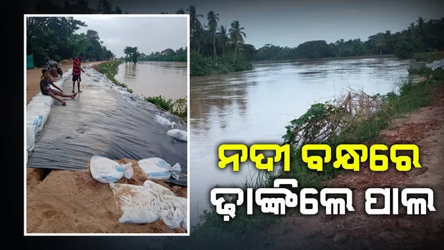 ଧସିଲା ୬୦ ଫୁଟର ବୈତରଣୀ ନଦୀବନ୍ଧ, ଦୋଷ ଲୁଚାଇବାକୁ ଢଙ୍କାଗଲା ପାଲ