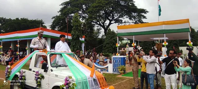 କୋରାପୁଟରେ ଜିଲ୍ଲାସ୍ତରୀୟ ସ୍ବାଧୀନତା ଦିବସ ପାଳନ