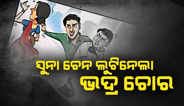 ମାଉସୀ ନମସ୍କାର, କହି ବୃଦ୍ଧାଙ୍କ ବେକରୁ ସୁନାଚେନ୍ ଝାମ୍ପିନେଲେ ଦୁର୍ବୃତ୍ତ
